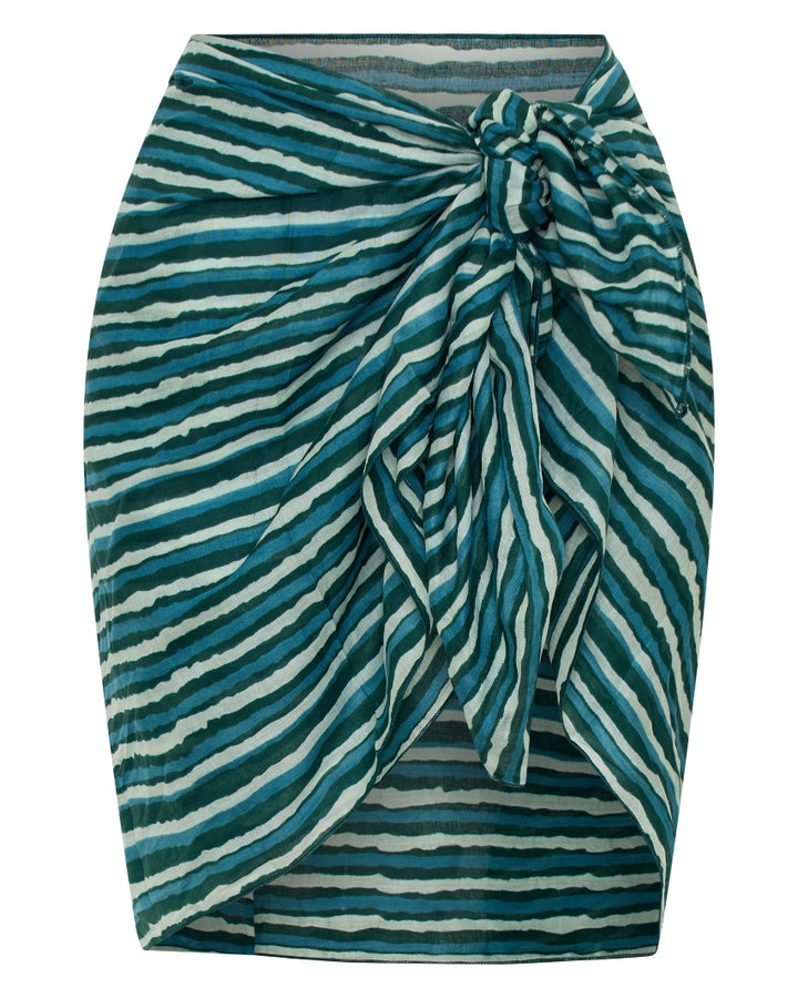 Ria Sarong ~ Cyan Candy