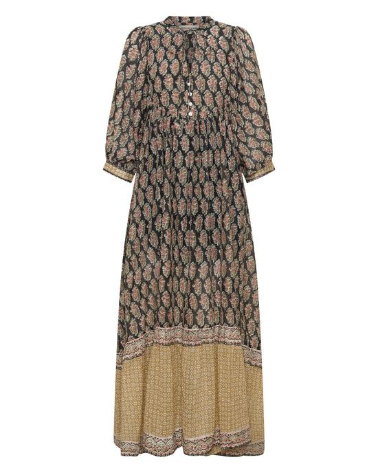 Bhoomi Maxi Dress ~ Onyx