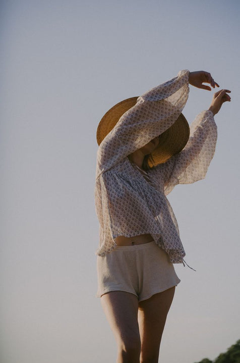 Rashmi Blouse ~ Cinnamon