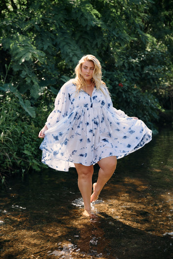 Kyra Maxi Dress ~ Deep Sea