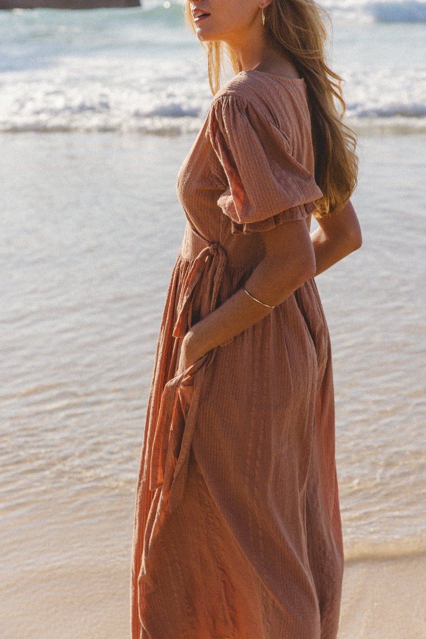 Uma Maxi Dress ~ Clay