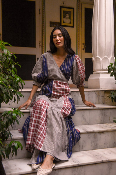 Poet Patchwork Dress