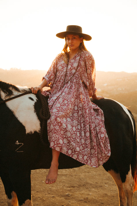 Kyra Midi Dress ~ Musk