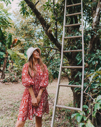 Kyra Mini Dress ~ Saffron