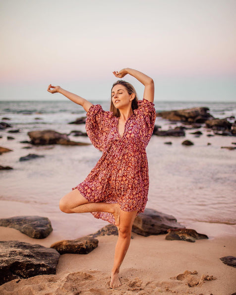 Kyra Mini Dress ~ Sumac