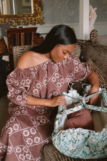 Dahlia Maxi Dress ~ Maple