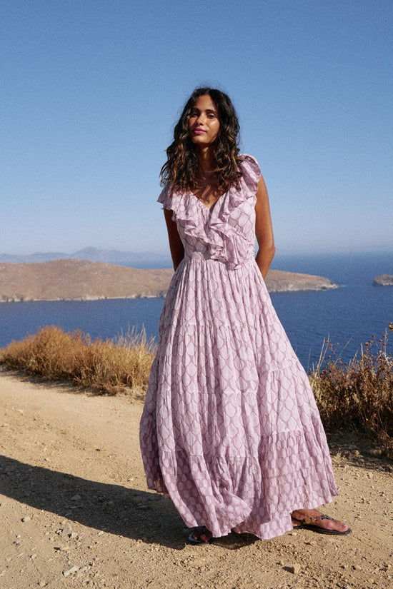 Padma Maxi Dress ~ Amethyst
